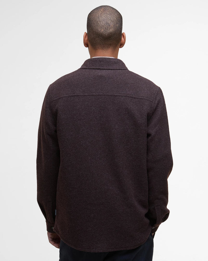 BARBOUR MARLOW TAILORED MEN'S OVERSHIRT - DARK OAK
