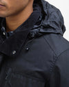 BARBOUR SAPPER MEN'S WAX JACKET - BLACK