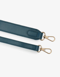 REMI/REID HOLLACE MINI WOVEN TOTE BAG - TEAL