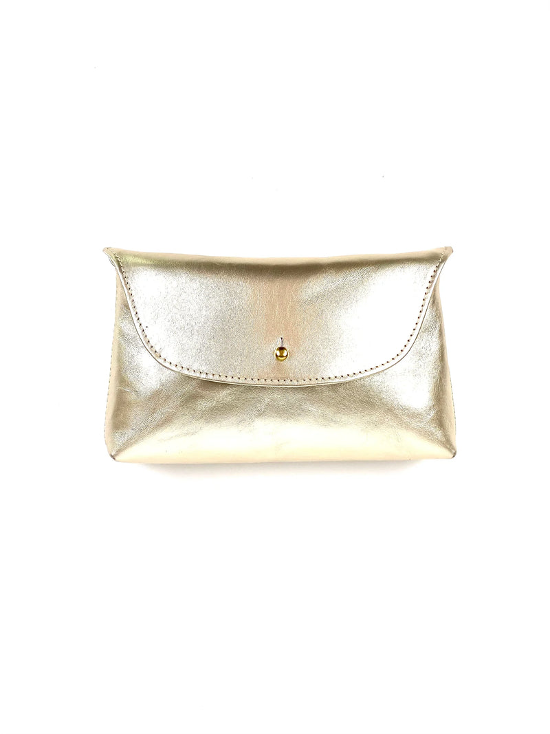 ORSYN KAANAPALI CROSSBODY BAG - METALLIC SMOOTH LEATHER