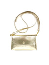 ORSYN KAANAPALI CROSSBODY BAG - METALLIC SMOOTH LEATHER