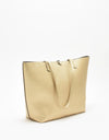 REMI/REID DEPARTURE REVERSIBLE TOTE BAG - PLATINUM/SILVER
