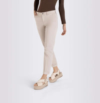 MAC WOMEN'S TURN UP CHINO - IVORY