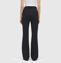 MAC WOMEN'S BELLA STRETCH BOOT CUT PANT - BLACK