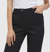 MAC WOMEN'S BELLA STRETCH BOOT CUT PANT - BLACK
