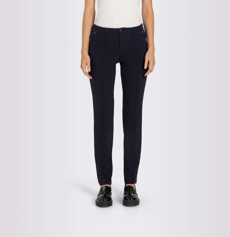MAC WOMEN'S ANNA NEW ZIP PANT - NAVY