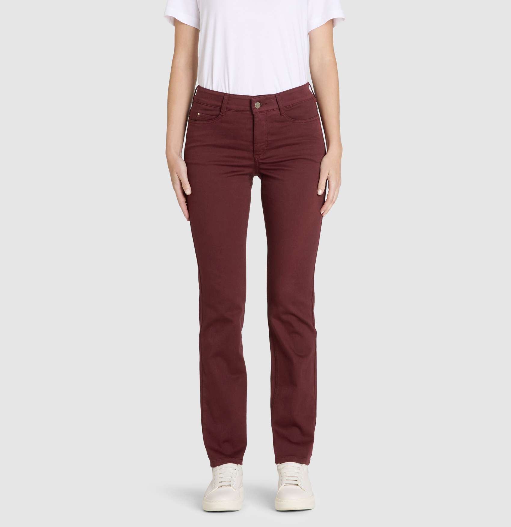 MAC WOMEN'S DREAM DENIM JEAN - BORDEAUX