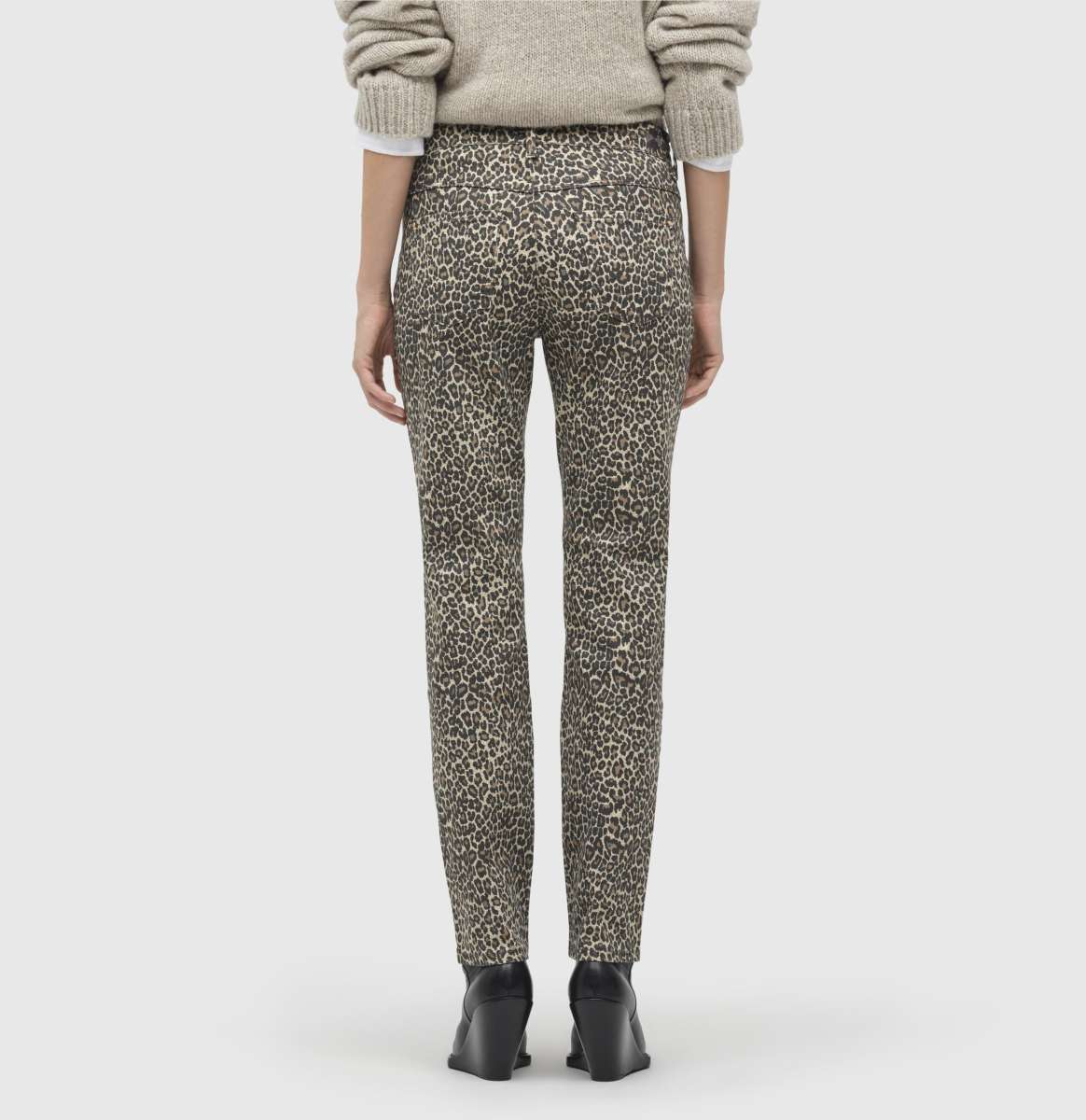 MAC WOMEN'S DREAM DENIM JEAN - LIGHT SHADOW LEOPARD