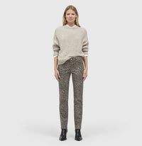 MAC WOMEN'S DREAM DENIM JEAN - LIGHT SHADOW LEOPARD