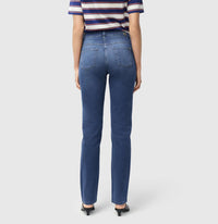 MAC WOMEN'S DREAM DENIM JEAN - MID BLUE AUTHENTIC WASH