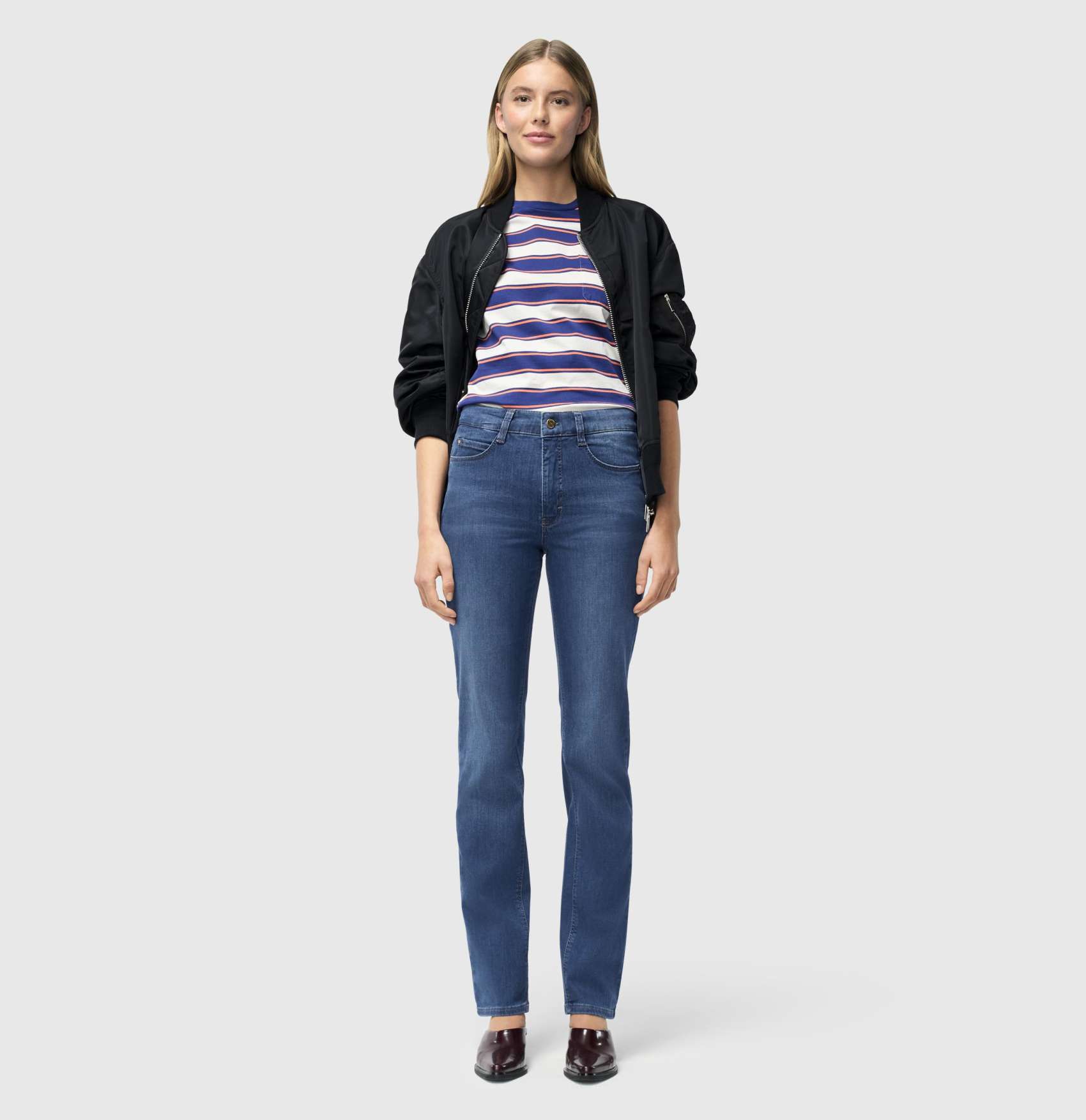 MAC WOMEN'S DREAM DENIM JEAN - MID BLUE AUTHENTIC WASH