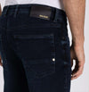 MAC MEN'S ARNE PIPE CASHMERE DENIM JEAN - DARK BLUE