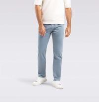 MAC MEN'S ARNE PIPE 5 POCKET PANT - CAPRI BLUE