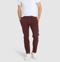 MAC MEN'S DRIVERS PANT - BORDEAUX