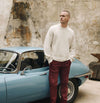 MAC MEN'S DRIVERS PANT - BORDEAUX