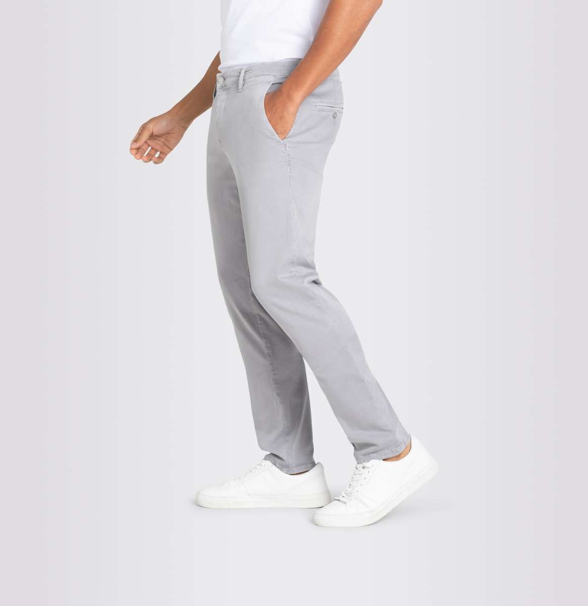 MAC MEN'S DRIVERS PANT - SILVER