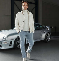 MAC MEN'S DRIVERS PANT - FOGGY LAKE