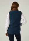 ALAN PAINE WOMEN'S AYLSHAM FLEECE VEST - BLUE STEEL