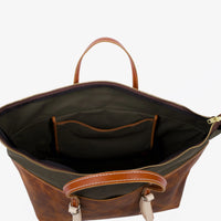 SONOMA COUNTY LEATHER - MOON MOUNTAIN WEEKENDER BAG