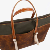 SONOMA COUNTY LEATHER - MOON MOUNTAIN WEEKENDER BAG