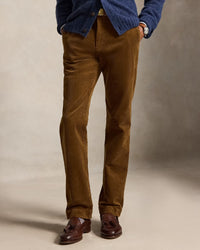 POLO RALPH LAUREN - 14 WALE STRETCH CORDUROY ANDOVER PANT - MODERN TRAVELER TAN