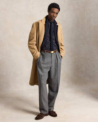 POLO RALPH LAUREN - CLASSIC FIT CHECKED TWILL SHIRT - WINE FOREST PLAID