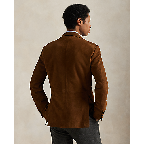 POLO RALPH LAUREN - SINGLE BREASTED SPORTCOAT LAMBSKIN RL67 - NEW PALE RUSSET