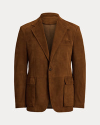POLO RALPH LAUREN - SINGLE BREASTED SPORTCOAT LAMBSKIN RL67 - NEW PALE RUSSET