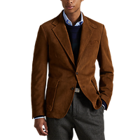 POLO RALPH LAUREN - SINGLE BREASTED SPORTCOAT LAMBSKIN RL67 - NEW PALE RUSSET