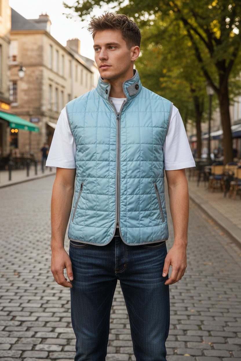 WATERVILLE FIT VEST - SKY