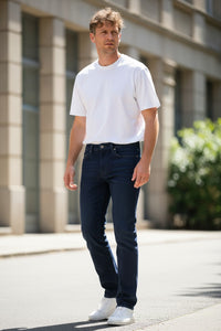 TRAMAROSSA MEN'S STRETCH JEANS - NAVY