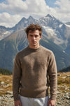 HARLEY OF SCOTLAND DONEGAL WOOL SWEATER - TORRIDON
