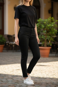 MAC WOMEN'S DREAM SUMMER DENIM JEAN - BLACK