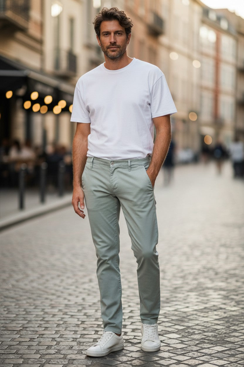 MAC MEN'S DRIVERS PANT - WROUGHT IRON