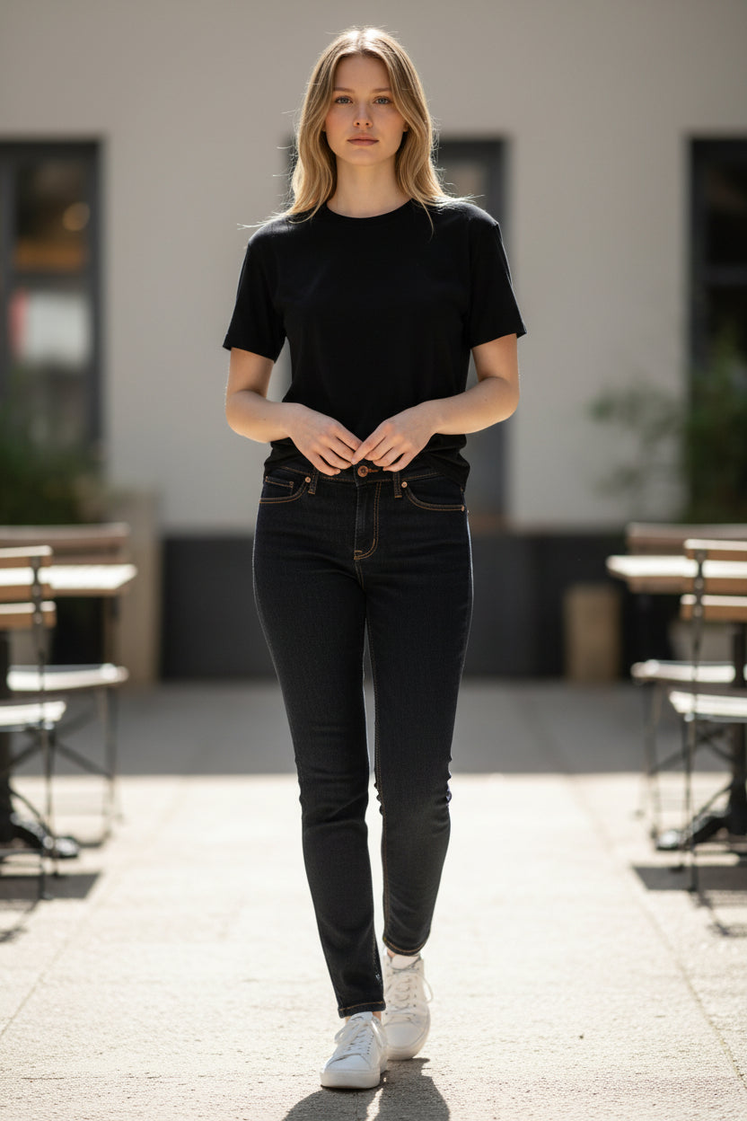 MAC WOMEN'S DREAM SUMMER DENIM JEAN - DARK WASH