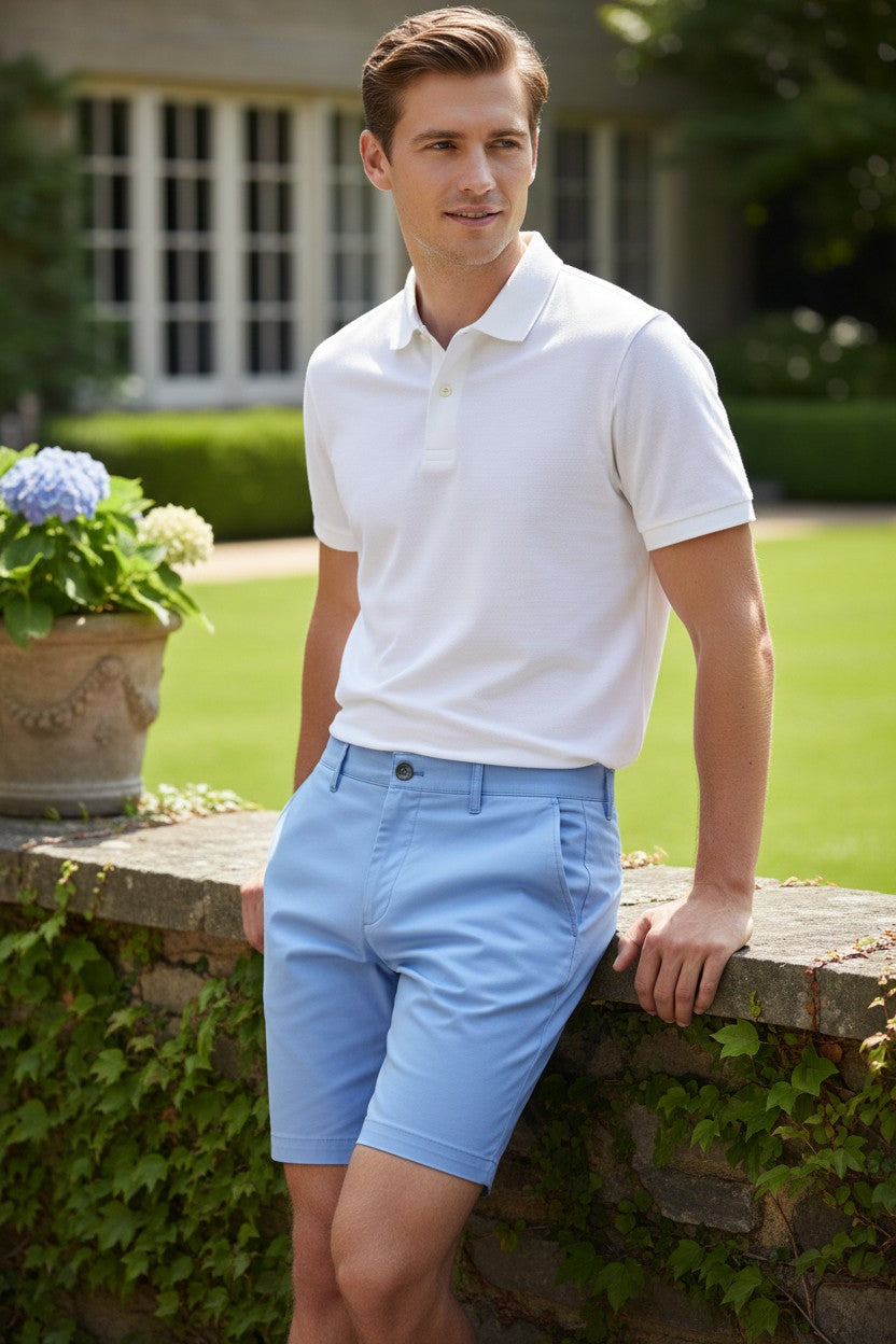 PETER MILLAR COMFORT CROWN SHORTS - BLUEBIRD