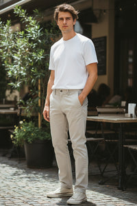 MAC MEN'S DRIVERS PANT - SILVER GREY