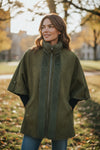 ALAN PAINE WOMEN'S SURREY CAPE - OLIVE