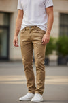 MAC MEN'S DRIVERS PANT - CHOCOLATE MOUSSE