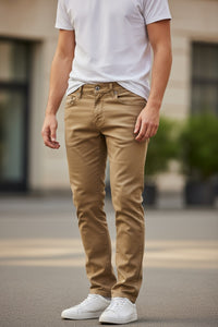 MAC MEN'S DRIVERS PANT - CHOCOLATE MOUSSE