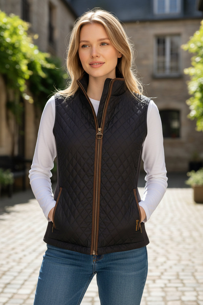 BARBOUR BASSWOOD GILET - DARK NAVY