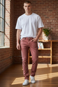 TRAMAROSSA MEN'S STRETCH JEANS - MARSALA