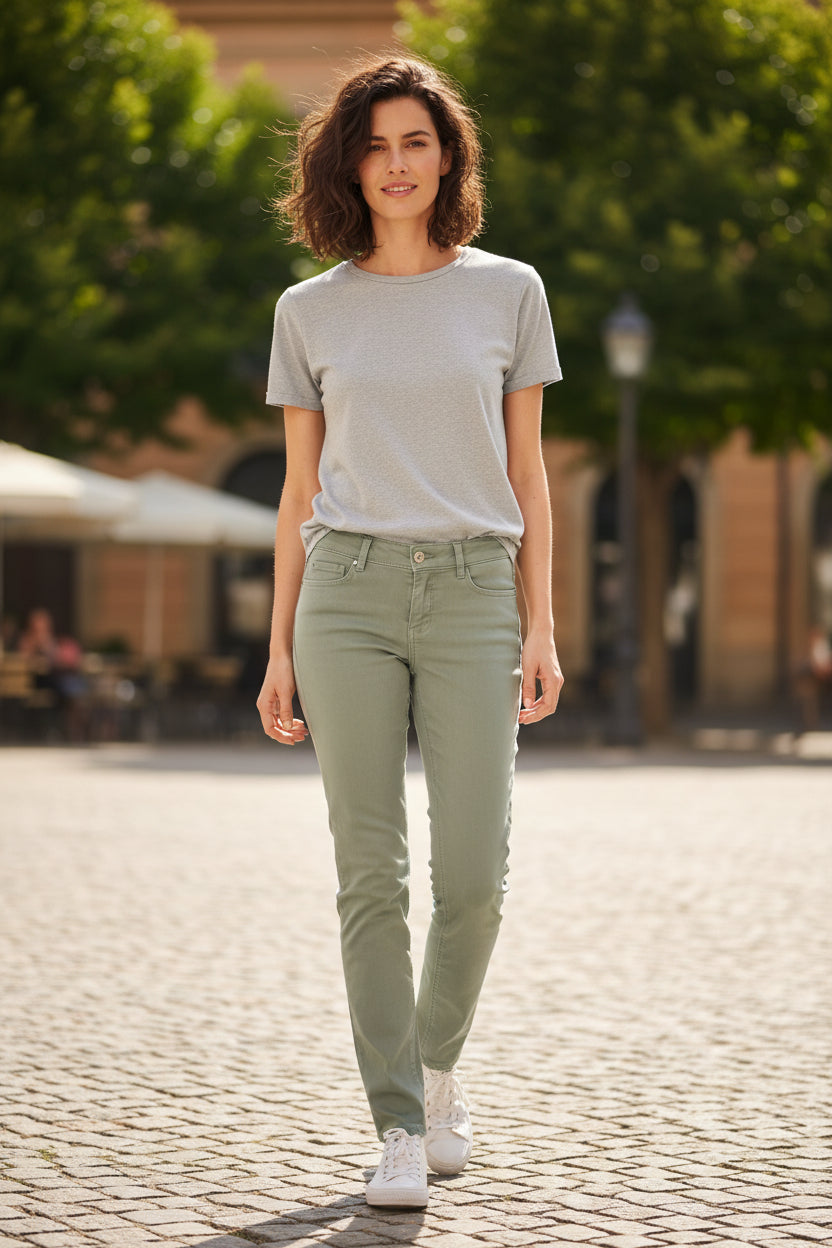 MAC WOMEN'S DREAM DENIM JEAN - DRIED ROSEMARY