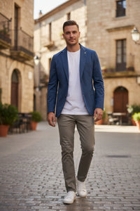 TRAMAROSSA MEN'S STRETCH JEANS - SEA GLASS