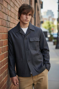 MASON'S MEN’S CHORE JACKET - DARK DENIM