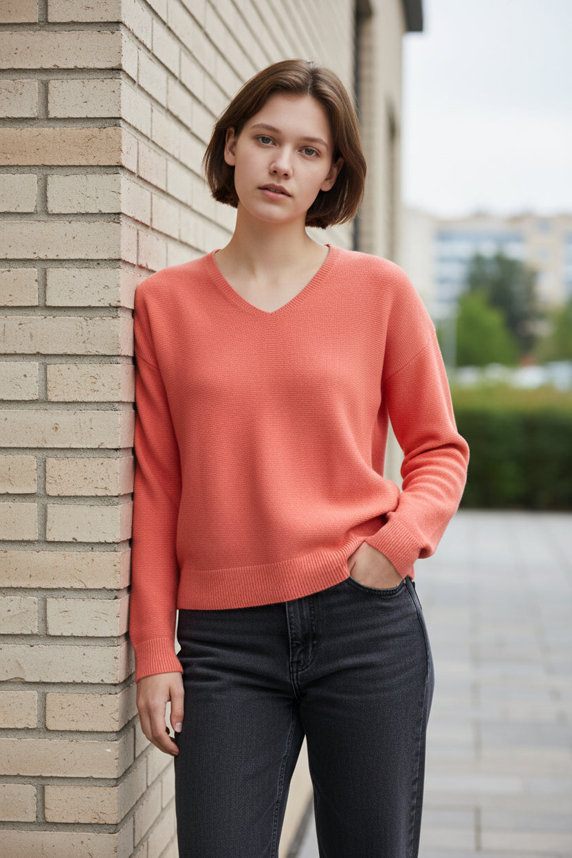 KINROSS MICRO GARTER EASY VEE - CORAL