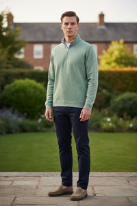 PETER MILLAR CROWN COMFORT PULLOVER SWEATER - GRANDVIEW