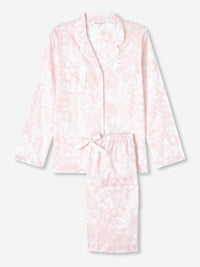 DEREK ROSE LEDBURY WOMEN'S PAJAMA SET - PINK