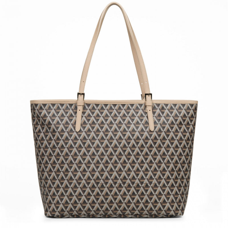 LANCASTER IKON SHOULDER BAG - BROWN