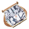 LANCASTER STUDIO DREAM MINI HANDLE BAG - CAMEL LEZARD